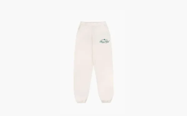 Sporty & Rich Fitness Club Track Pants Ecru