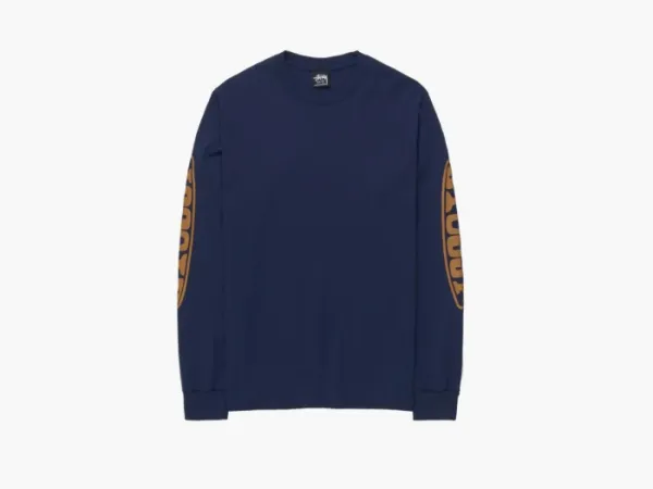 Stussy Pill L/S Tee  Navy