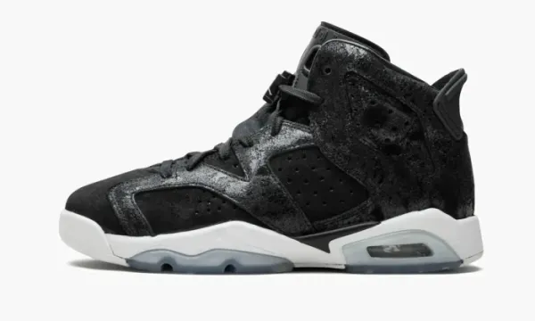 Air Jordan 6 Retro Prem Hc Gg Heiress - Black Suede