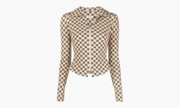 Misbhv Monogram 90's Top Beige