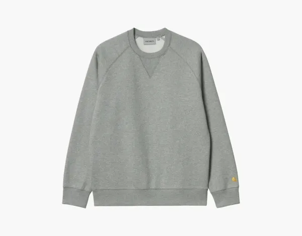Carhartt WIP Chase Sweatshirt Dark Grey Heather
