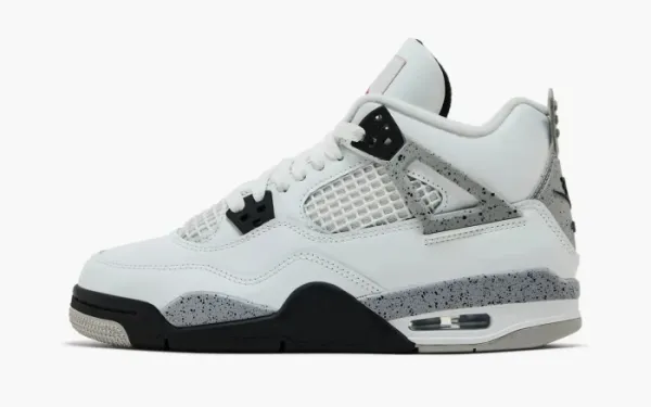 Air Jordan 4 Retro OG GS White Cement 2025