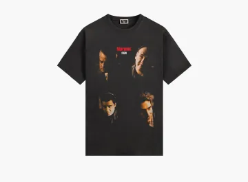 Kith x The Sopranos Characters Vignette Vintage Tee Black