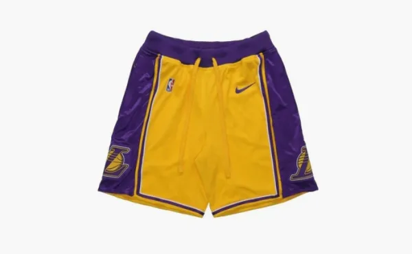 Nike x Los Angeles Lakers Basketball Shorts Yellow 