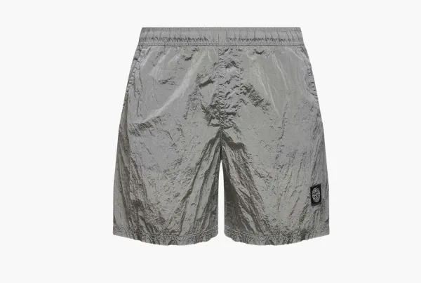 Stone Island Nylon Metal Swim Shorts Grey