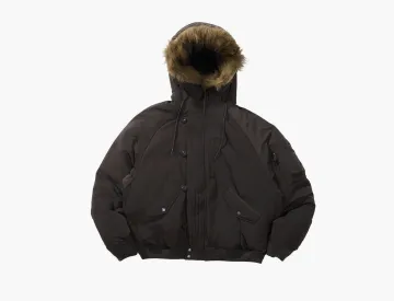 Nothomme Monterest N2B Windproof Detachable Fur Collar Down Jacket Black