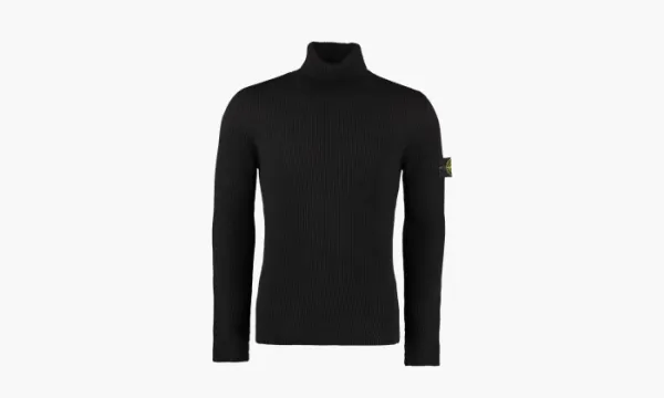 Stone Island Roll-neck Sweater Black