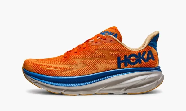 HOKA Clifton 9 'Vibrant Orange Impala'