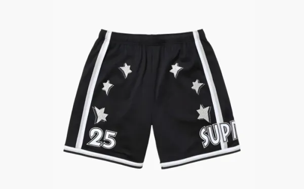 Supreme SS25 Basketball Shorts Black