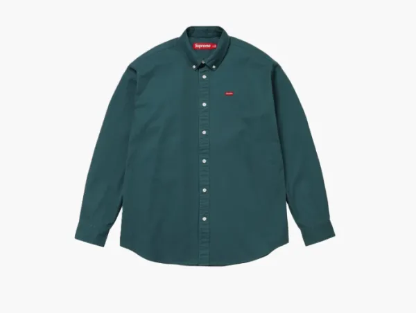 Supreme Small Box Shirt Dark Green