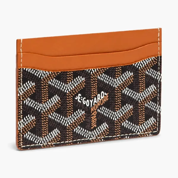 Goyard Saint-Sulpice Card Wallet Black & Tan
