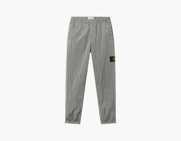 Stone Island Nylon Metal Econyl Trousers Pearl Grey