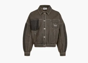 Adidas Originals Denim Jacket Brown