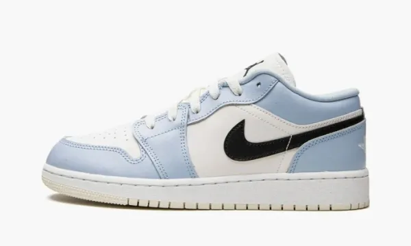 Air Jordan 1 Low GS Ice Blue Black
