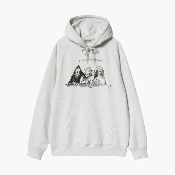 Carhartt WIP SS24 Hooded Pepe Friends Sweat