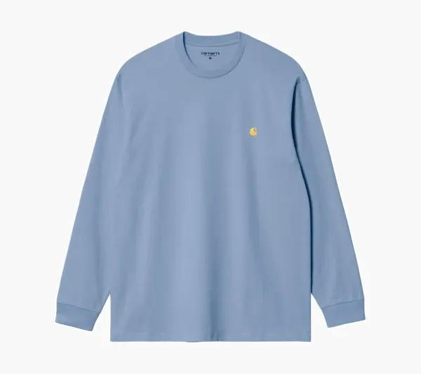 Carhartt WIP Chase Long-Sleeve T-Shirt Blue