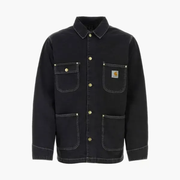 Carhartt WIP Michigan Denim Chore Coat Black