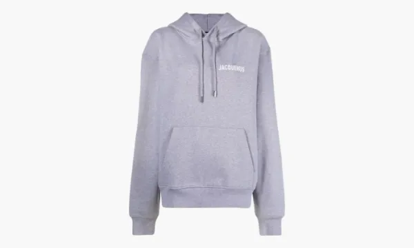 Jacquemus Le Sweatshirt Hooded Sweatshirt Grey