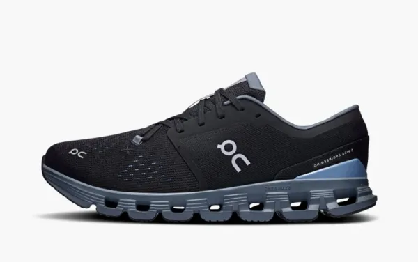 On Cloud X4 Black Chambray