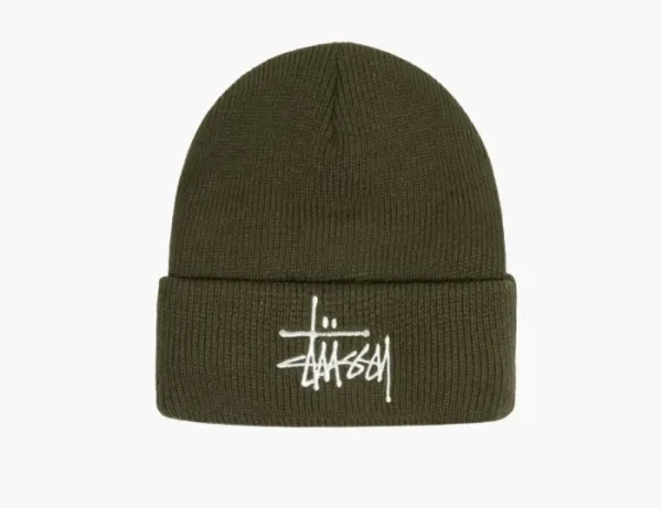 Stussy Big Basic Thinsulate Beanie Olive