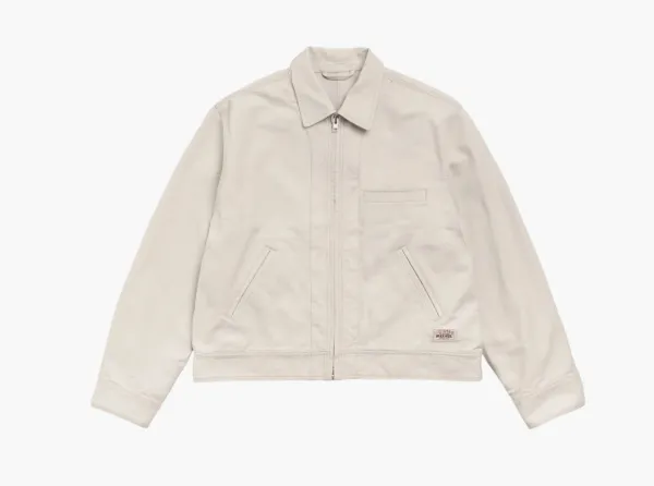 Stussy Work Collared Jacket Stone