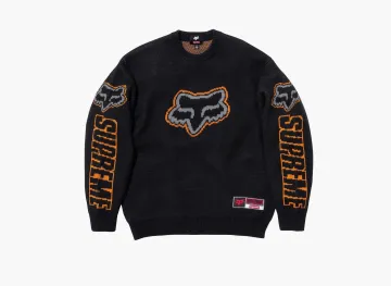 Supreme x Fox Racing Sweater Black