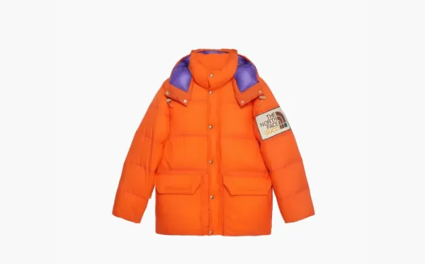 Gucci x The North Face Padded Jacket Orange