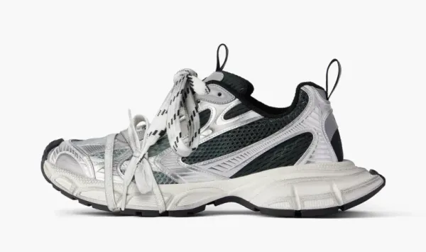 Balenciaga 3XL Sneaker Worn-Out Gradient - Black Silver