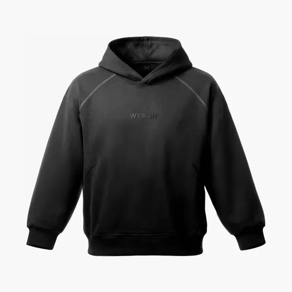 WYSION HOODIE ONYX BLACK