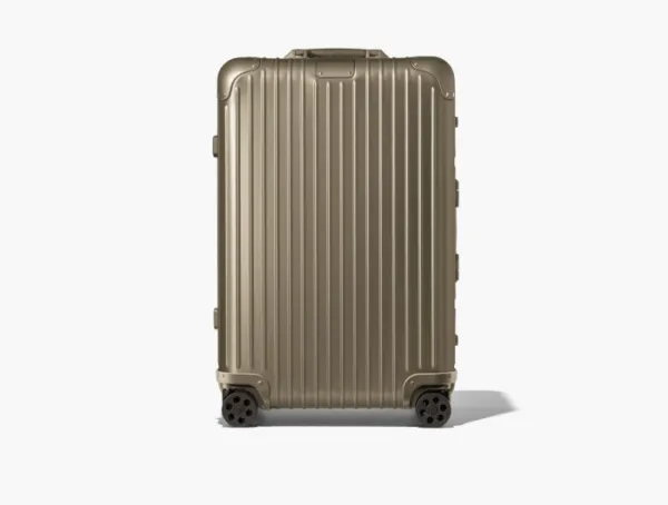 Rimowa Original Check-in M Aluminium Suitcase Titanium (60 L)