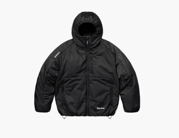 Supreme Windstopper Insulated Hooded Jacket  Black