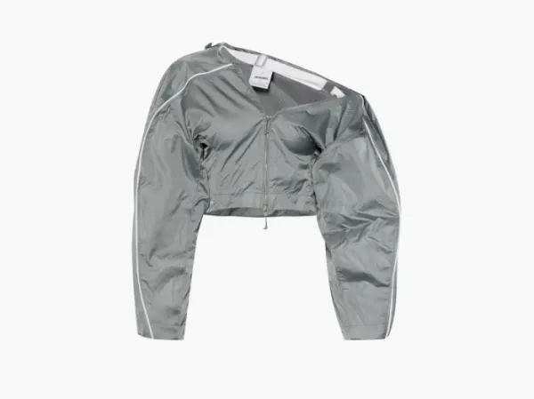 Nike x Jacquemus Short Asymmetrical Jacket Grey