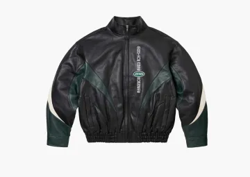 Supreme x Martine Rose Leather Jacket Black