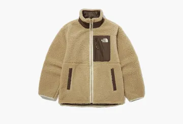 The North Face Reversible Fleece Jacket Beige