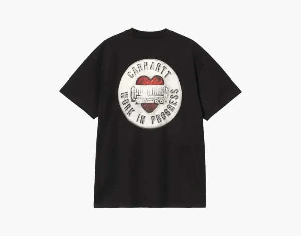 Carhartt WIP Button Work In Progress T-Shirt Black