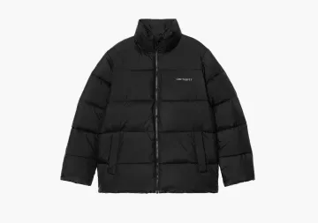 Carhartt WIP Springfield Puffer Jacket Black/Misty Grey