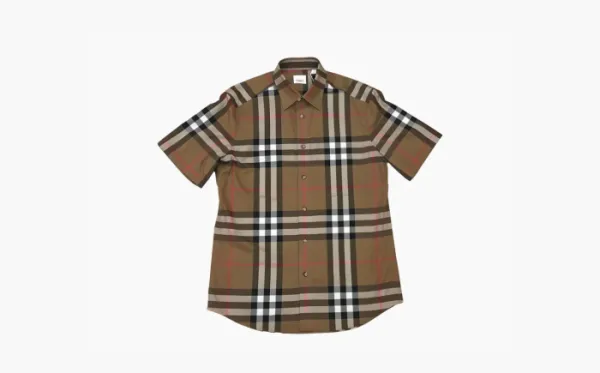 Burberry Shirts Men Brown