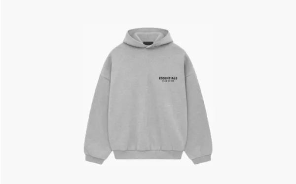 Fear of God Essentials Fleece Hoodie II Light Heather Grey