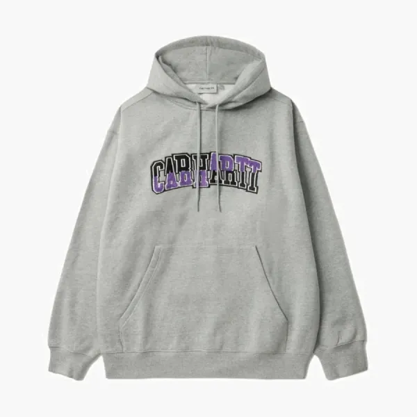 Carhartt WIP Grand Hooded Sweatshirt Grey