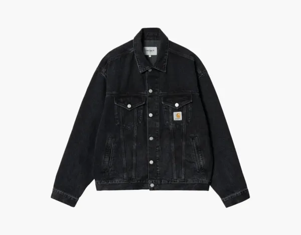 Carhartt WIP Helston Denim Jacket Black