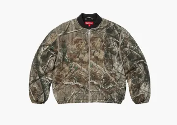 Supreme Zip-Off Sleeve Quilted Bomber Jacket Realtree AP Camo
