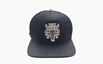 Chrome Hearts Dagger Denim Baseball Hat Black