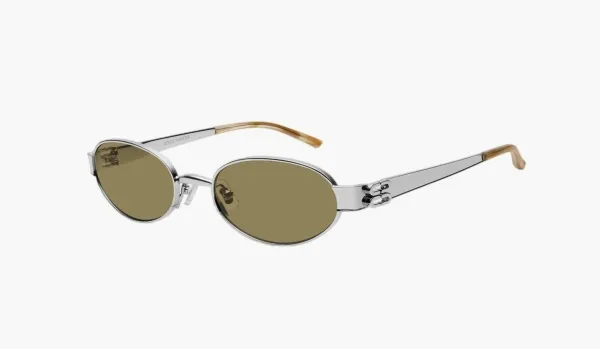 Gentle Monster Cali 02(BR) Sunglasses Silver / Brown