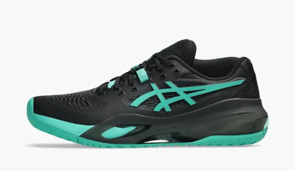 Asics Gel-Resolution X Black/Aurora Green