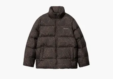 Carhartt WIP Springfield Puffer Jacket Plant/Black