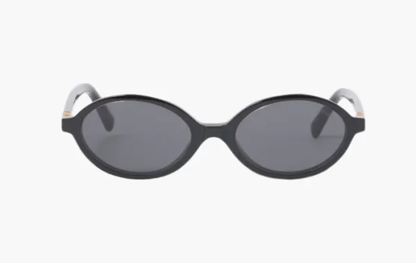 Miu Miu Regard Black Sunglasses Slate Gray Lenses
