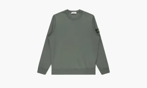Stone Island Garment Dyed Crew Sweatshirt Olive