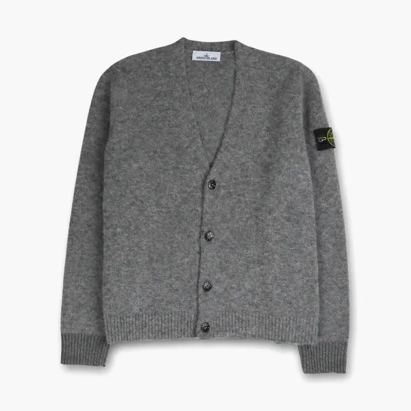 Stone Island Maglia Cardigan Grey