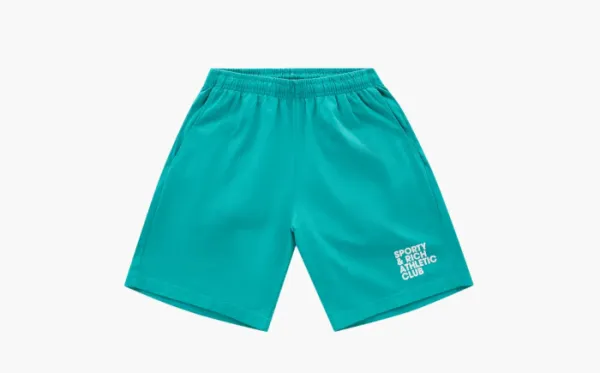 Sporty & Rich Exercise Often GYM Short SS22 Blue