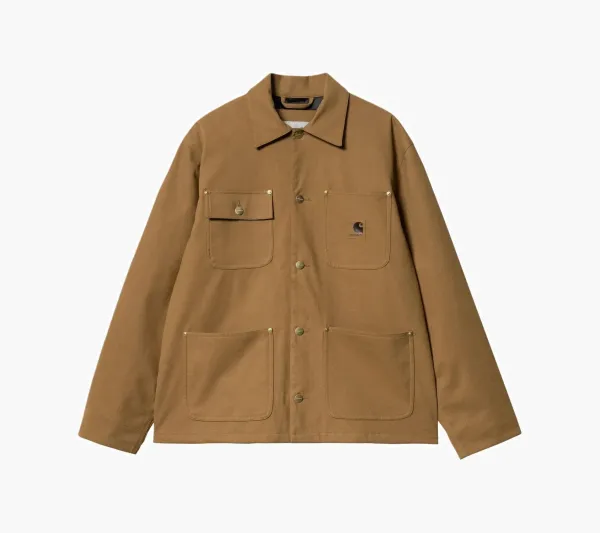 Carhartt WIP Michigan Chore Coat Brown
